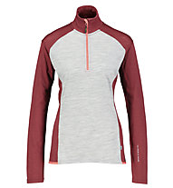 Meru Vordingborg W - Fleecepullover - Damen, Grey/Red