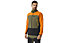 Millet Fusion XCS Hoodie M - giacca softshell - uomo, Green/Orange/Black