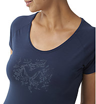 Millet Imja Wool Print TS SS W - T-shirt - donna, Blue