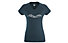 Millet Mountain Lines TS SS W - T-shirt - donna, Dark Blue
