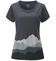 Moon Climbing Vista TS - t-shirt da arrampicata - donna, Grey
