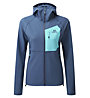 Mountain Equipment Arrow Hooded W - giacca softshell - donna, Blue