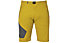 Mountain Equipment Comici - pantaloncini softshell - uomo, Yellow/Gray