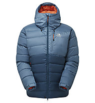 Mountain Equipment Superflux - giacca alpinismo - donna, Light Blue/Orange