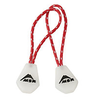 MSR Night Glow Zipper Pulls - accessorio tenda , Red/White