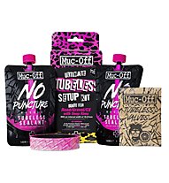 Muc-Off Tubeless Setup Kit XC/Gravel - kit tubeless, Black/Pink