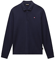 Napapijri Ealis LS - Polo - Herren, Dark Blue