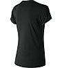 New Balance Essential Stacked Logo - T-Shirt - donna, Black