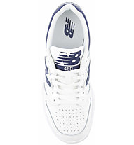 New Balance GSB480 - sneakers - bambino, White/Dark Blue