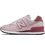 New Balance W574 Synthetic Metallic - Sneaker - Damen, Pink