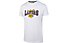 New Era Cap Los Angeles Lakers SS -  T-Shirt - Herren, White