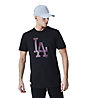New Era Cap MLB Seasonal Team Los Angeles Dodgers - t-shirt sportiva - uomo, Black