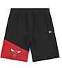 New Era Cap NBA Chiago Bulls Block - pantaloni corti basket - uomo, Black/Red