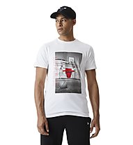 New Era Cap NBA Photographic T Chicago Bulls - T-shirt - Herren, White/Black/Red