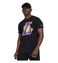 New Era Cap Print Infill Tee L.A. Lakers - T-shirt - basket, Black