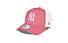New Era Cap Tonal Mesh Trucker New York Yankees - cappellino, Pink