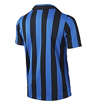 Nike 2015 Inter Milan Stadium Home - T-shirt da calcio bambino, Black/R. Blue/F. White