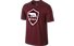 Nike A.S. Roma Crest T-shirt calcio, Red