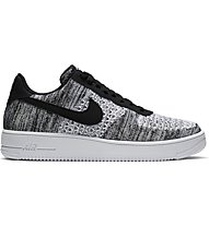 Nike Air Force 1 Flyknit 2.0 - Sneaker - Herren, Black/Grey