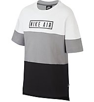 Nike Air - T-Shirt - Kinder, Black/White/Grey