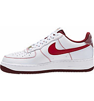 Nike Air Force 1 '07 - sneakers - uomo, White/Red