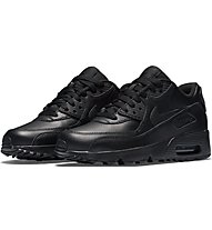 Nike Air Max 90 Leather (GS) - Sneaker - Kinder, Black