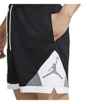 Nike Air Men's Diamond - Basketballhose kurz - Herren, Black/White