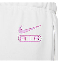 Nike Air Mid Rise Fleece W - pantaloni fitness - donna, White