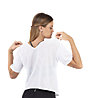 Nike Air Short-Sleeve Running Top - Laufshirt - Damen, White