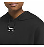 Nike Air W Oversized Mood - Kapuzenpullover - Damen, Black