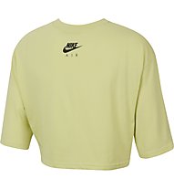 Nike Air - T-Shirt cropped - donna, Yellow