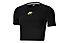 Nike Air Women's Short-Sleeve Crop - T-shirt fitness - donna, Black