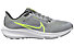 Nike Air Zoom Pegasus 40 - Neutrallaufschuhe - Herren, Grey/Green