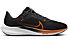 Nike Air Zoom Pegasus 40 - Neutrallaufschuhe - Herren, Black/Orange