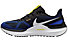Nike Air Zoom Structure 25 - scarpe running neutre - uomo, Blue/Black/White