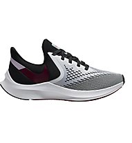 Nike Air Zoom Winflo 6 - Laufschuhe Neutral - Damen, Grey/Red