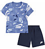 Nike B Aop Jr - completo - bambino, Blue
