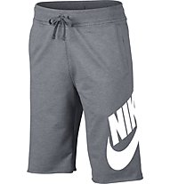 Nike Sportswear - kurze Fitnesshose - Jungen, Grey