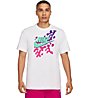 Nike Beach Party Futura - t-shirt fitness - uomo, White