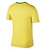 Nike Brasilien CBF Crest - T-Shirt - Herren, Yellow/Green