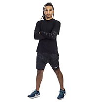 Nike Breathe Rise 365 RD - maglia running a manica lunga - uomo, Black