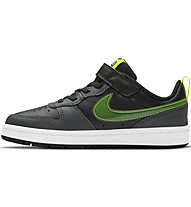 Nike Court Borough Low 2 - Sneaker - Kinder, Black/Green