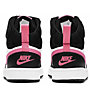 Nike Court Borough Mid 2 Jr - Sneakers - Mädchen, Black/White/Pink