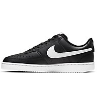 Nike Court Vision Low - Sneaker - Damen, Black/White