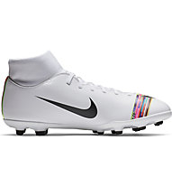 Nike CR7 Superfly 6 Club MG - scarpe da calcio per terreni misti, White/Black/Platinum