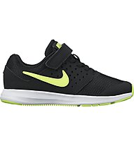Nike Downshifter 7 (PSV) - scarpe da ginnastica - bambino, Black/Volt