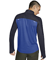 Nike Dri-FIT 1/2-Zip Running - maglia running - uomo, Light Blue/Blue