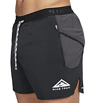 Nike Dri-FIT 5" Brief-Lined - pantaloni corti trail running - uomo, Grey/Black