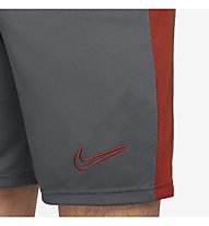 Nike Dri-FIT Academy - pantaloni calcio - uomo, Grey/Dark Red