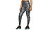 Nike Dri-FIT Fast W Mid Rise - pantaloni fitness - donna, Black/White